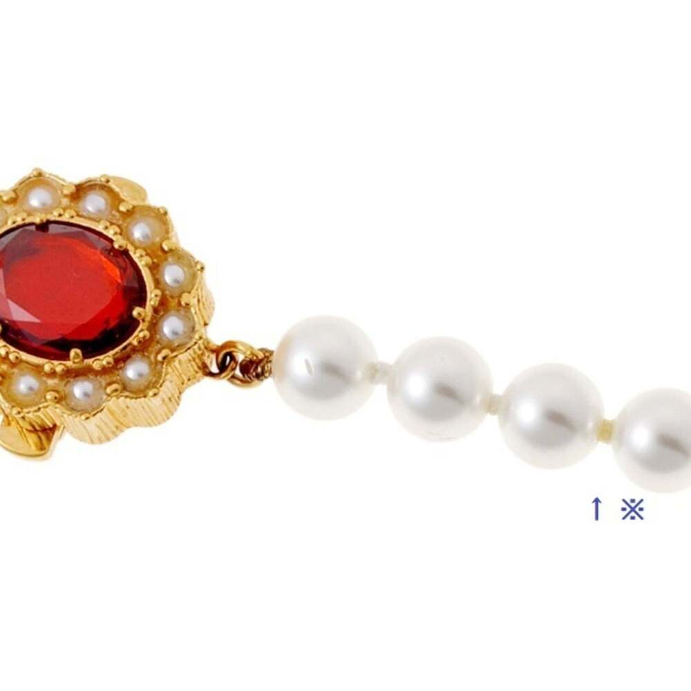 LOUIS VUITTON Gold Pearl Charm Bracelet - Picture 6 of 7